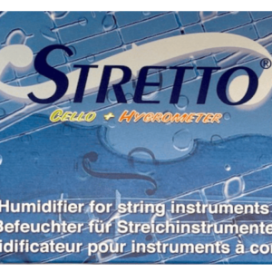 Stretto Cello, with two Bags + Digital Hygro/Thermometer